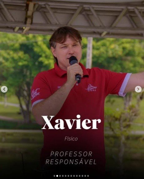 Xavier, professor responsável